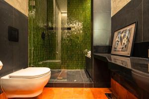 Koupelna v ubytování Canvas Boutique Hotel