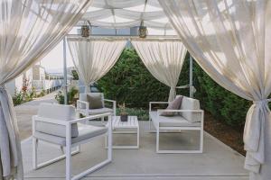 Χώρος καθιστικού στο Mini Bella Gonia