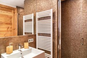 Koupelna v ubytování Haus Gabriel - Seefeld