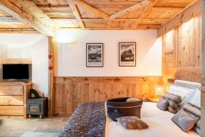 TV a/nebo společenská místnost v ubytování Haus Gabriel - Seefeld