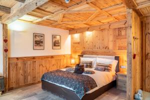 Postel nebo postele na pokoji v ubytování Haus Gabriel - Seefeld
