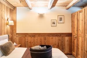 Postel nebo postele na pokoji v ubytování Haus Gabriel - Seefeld