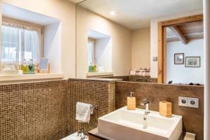 Koupelna v ubytování Haus Gabriel - Seefeld