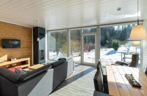 Posezení v ubytování 2 bis 4 Personen mit Infrarotsauna F1H0