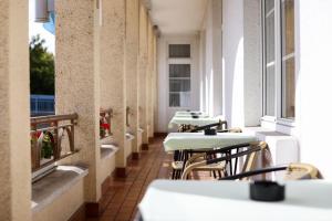 Ruang duduk di Hotel de l' Esplanade