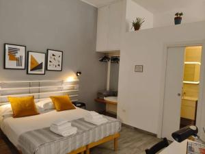 Postel nebo postele na pokoji v ubytování TRANI LA GRAZIA b&b + 37 fotografií