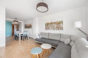 Część wypoczynkowa w obiekcie Dimi Holidays Porto Cristo SLU Meerblick 4 Apartment 4 - 120 m zum Strand