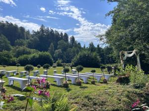 Zahrada ubytování Landgasthof Geiersmühle