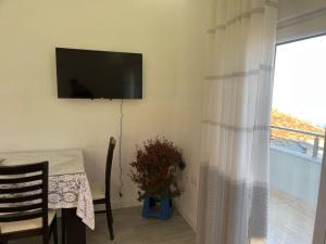 TV a/nebo společenská místnost v ubytování Jurgen House