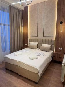 Letto o letti in una camera di Apostolovic Plus