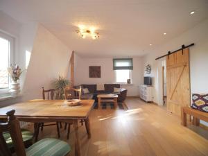 Χώρος καθιστικού στο Ferienhaus im Bergdorf