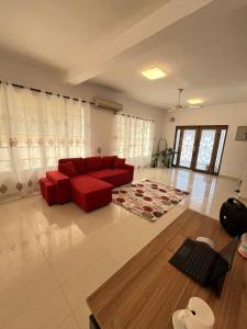 Khu vực ghế ngồi tại Gisa Hostel All Private Ensuite Rooms