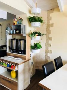 Cucina o angolo cottura di Gästehaus Elzblick