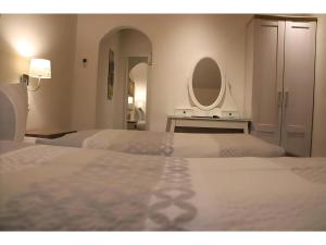 Letto o letti in una camera di Gästehaus Elzblick