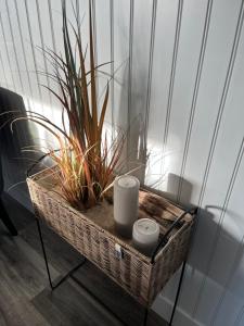 Istumisnurk majutusasutuses Hausboot Floating Haus Ankerplatz 7 in Ribnitz-Damgarten