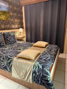 Postel nebo postele na pokoji v ubytování Auberge Desprairies