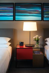 Postel nebo postele na pokoji v ubytování Hyatt Regency Bloomington - Minneapolis