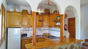 Η κουζίνα ή μικρή κουζίνα στο Casa Número 4