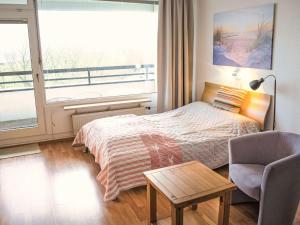 Postel nebo postele na pokoji v ubytování Apartment Ostsee-Residenz - DMP173 by Interhome