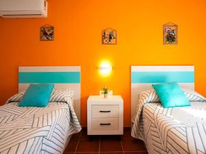 Postel nebo postele na pokoji v ubytování Holiday Home La Era by Interhome