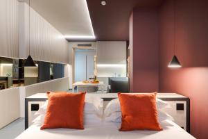 Kuchyň nebo kuchyňský kout v ubytování Catania Smart Hotel + 25 fotografií
