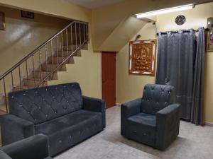 Posezení v ubytování Krishna Villa