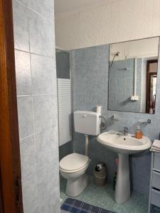 Koupelna v ubytování Casa C&S