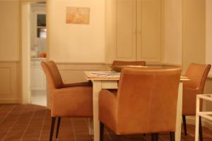 Χώρος καθιστικού στο Wohnung In Morsum Mit Terrasse