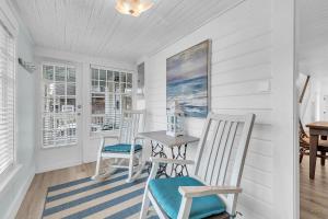 Coin salon dans l'établissement Hydrangea House