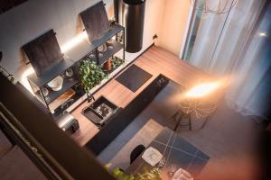 Kuchyň nebo kuchyňský kout v ubytování Loft Tabaccaia 13