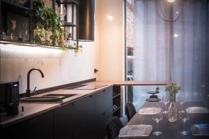 Kuchyň nebo kuchyňský kout v ubytování Loft Tabaccaia 13