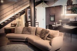 Posezení v ubytování Loft Tabaccaia 13