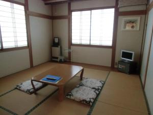 Uma área de estar em Villa South Fuji