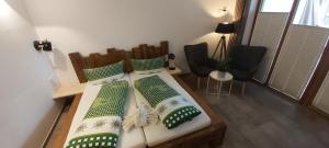 Ένα ή περισσότερα κρεβάτια σε δωμάτιο στο Zugspitz - Apartment