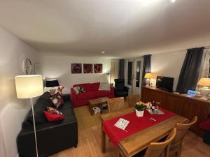 Posezení v ubytování B & B ANNAMIE