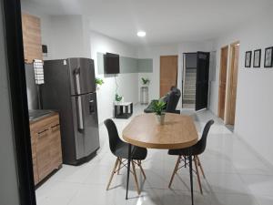 Kuchyň nebo kuchyňský kout v ubytování Hermoso e iluminado apartamento. + 21 fotografií