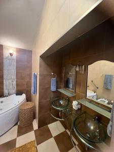 Koupelna v ubytování Villa Loma Linda