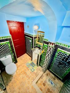 Koupelna v ubytování Riad DAR FES