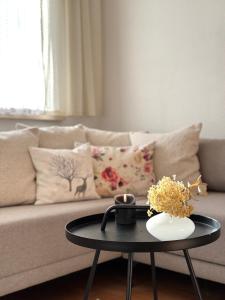 Area soggiorno di Haus Gamper-Haselwanter