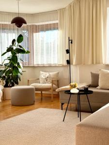 Area soggiorno di Haus Gamper-Haselwanter