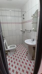 Koupelna v ubytování Residence Rosas
