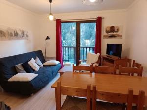 Χώρος καθιστικού στο Duplex 8 pers au pied des pistes Valfréjus