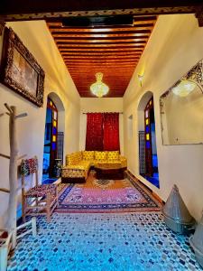 Posezení v ubytování Riad DAR FES