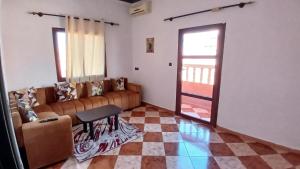Posezení v ubytování Residence Rosas