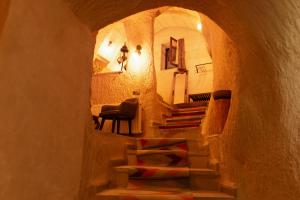 Posezení v ubytování Lemon Cave Suites