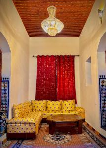 Posezení v ubytování Riad DAR FES
