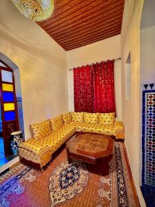 Posezení v ubytování Riad DAR FES