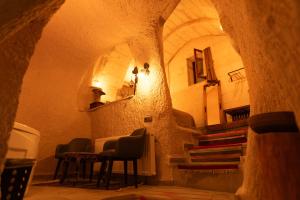 Posezení v ubytování Lemon Cave Suites