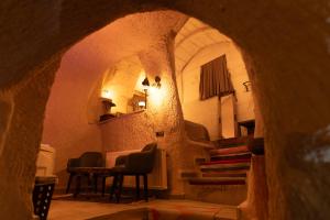 Posezení v ubytování Lemon Cave Suites