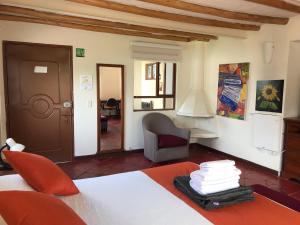 Posezení v ubytování hotel el portal de las Flores, Alojamiento Rural